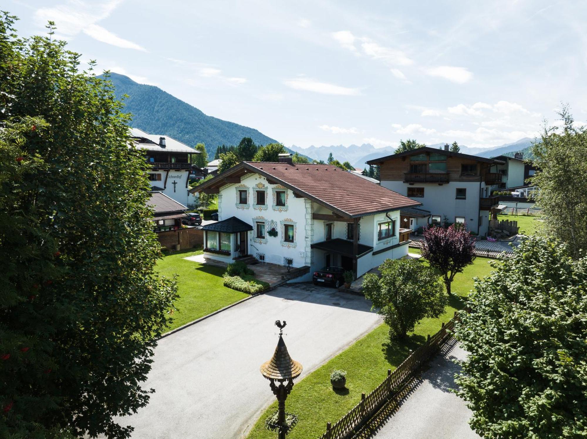 Ferienhaus Erika Seefeld in Tirol Exteriör bild